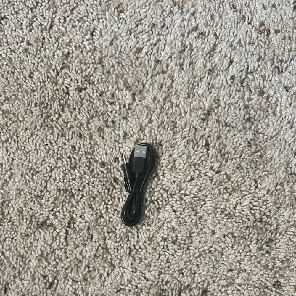 Black USB Charging Cable